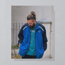 Lade das Bild in den Galerie-Viewer, Nike Trainingsjacke 00er, blau, XL/XXL
