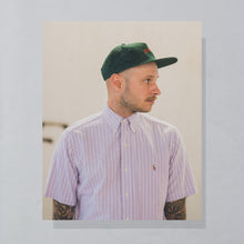 Lade das Bild in den Galerie-Viewer, Mütze "Zzzisch" 90er/00er, grün, Einheitsgröße
