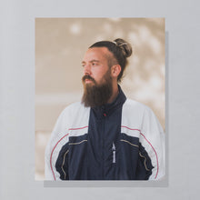 Lade das Bild in den Galerie-Viewer, Reebok Trainingsjacke 2000er, weiß/blau, XL/XXL
