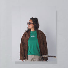 Lade das Bild in den Galerie-Viewer, Etirel T-Shirt "Vintage Allstars" 90er, grün, L/XL boxy
