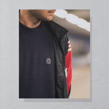 Lade das Bild in den Galerie-Viewer, Wind LTD Edition Sweatshirt "white season" 90er Made in Portugal, blau, L
