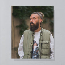 Lade das Bild in den Galerie-Viewer, Weste 90er, grün, L
