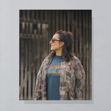 Lade das Bild in den Galerie-Viewer, Gildan Ultra Cotton T-Shirt "Las Vegas" 00er, grau/blau, XL
