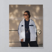 Lade das Bild in den Galerie-Viewer, Jerzees T-Shirt &quot;Cat&quot; 90er Made in Scotland, blau, XL
