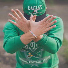 Lade das Bild in den Galerie-Viewer, Jostens Sweatshirt Philadelphia Eagles Made in the USA 80er, grün, M
