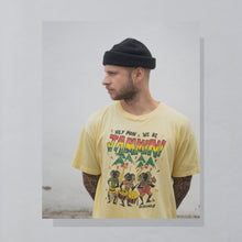 Lade das Bild in den Galerie-Viewer, Dorsett Tee&#39;s T-Shirt &quot;Bahamas Jammin&quot; 90er single stitch, gelb eingefärbt, L
