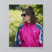Lade das Bild in den Galerie-Viewer, Nike International Trainingsjacke &quot;rar&quot; 90er, pink, L/XL Damen
