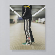 Lade das Bild in den Galerie-Viewer, Adidas Trainingshose &quot;Adibreak&quot; 90er, schwarz, M/L
