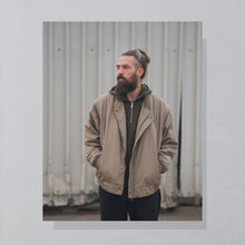 Lade das Bild in den Galerie-Viewer, Westbury Jacke 90er, grau, L/XL breit

