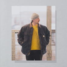 Lade das Bild in den Galerie-Viewer, Fiume Strickpullover 90er Made in Italy, gelb, L
