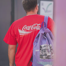 Lade das Bild in den Galerie-Viewer, Coca Cola Rucksack 1992, lila
