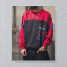 Lade das Bild in den Galerie-Viewer, Adidas Sweatshirt 80er/90er Made in R.S.A., grün/schwarz/rot, XL

