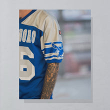 Lade das Bild in den Galerie-Viewer, Wilson Trikot "Attleboro Player issue" 00er Made in the USA, blau, S/M
