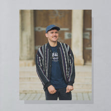Lade das Bild in den Galerie-Viewer, Strickjacke "gefüttert" 90er, grau, M/L
