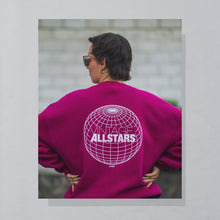 Lade das Bild in den Galerie-Viewer, Russell Athletic Sweatshirt "Vintage Allstars" 90er Made in the USA, pink, XL/XXL
