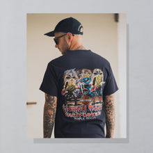 Lade das Bild in den Galerie-Viewer, Harley Davidson T-Shirt &quot;Horny Toad Texas&quot; 2012, blau, S/M
