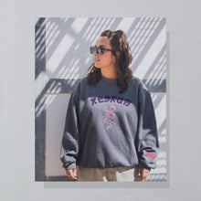 Lade das Bild in den Galerie-Viewer, Redrum Sweatshirt "dragon" 90er, grau, XL/XXL
