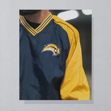 Lade das Bild in den Galerie-Viewer, G-III Sports Windbreaker "Buffalo Sabres" 00er, blau/gelb, L/XL
