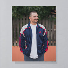 Lade das Bild in den Galerie-Viewer, Adidas Trainingsjacke &quot;DS&quot; 1999, blau, XL
