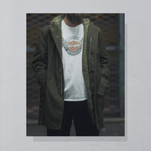 Lade das Bild in den Galerie-Viewer, Parka &quot;Bundeswehr&quot; 80er/90er, grün, L/XL
