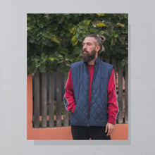 Lade das Bild in den Galerie-Viewer, Reebok Weste 00er, blau, XL
