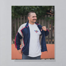 Lade das Bild in den Galerie-Viewer, Adidas Trainingsjacke &quot;DS&quot; 1999, blau, XL
