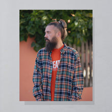 Lade das Bild in den Galerie-Viewer, Woolrich Hemd 00er, orange, XXL breit
