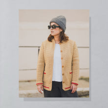Lade das Bild in den Galerie-Viewer, Strickjacke 80er/90er, braun, M/L Damen
