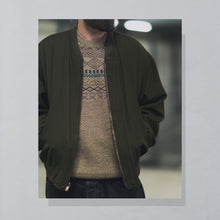 Lade das Bild in den Galerie-Viewer, Wendejacke 80er mit leichten Schulterpolstern Made in Austria, grün, L
