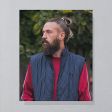 Lade das Bild in den Galerie-Viewer, Reebok Weste 00er, blau, XL
