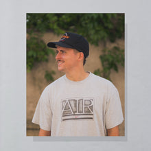 Lade das Bild in den Galerie-Viewer, Nike T-Shirt "AIR" 90er Made in Mexico, grau, L/XL
