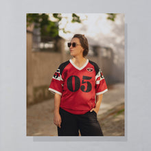 Lade das Bild in den Galerie-Viewer, FUBU Trikot 00er, rot, L/XL
