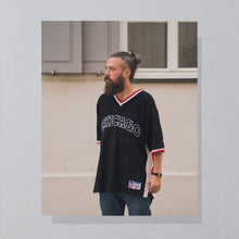 Lade das Bild in den Galerie-Viewer, Champion T-Shirt &quot;Official Shooting Shirt&quot; Chicago Bulls 90er, schwarz, XXL
