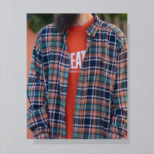 Lade das Bild in den Galerie-Viewer, Woolrich Hemd 00er, orange, XXL breit
