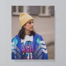 Lade das Bild in den Galerie-Viewer, Adidas Trainingsjacke 90er, blau/lila, XL/XXL
