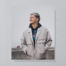 Lade das Bild in den Galerie-Viewer, Jacke 80er/90er, grau, XL
