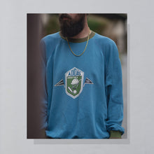 Lade das Bild in den Galerie-Viewer, Adidas Sweatshirt &quot;Polo Champion&quot; 90er, blau, XL/XXL breit
