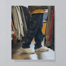 Lade das Bild in den Galerie-Viewer, Dickies Hose 00er Made in Mexico, blau, 34/32
