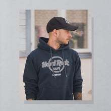 Lade das Bild in den Galerie-Viewer, Hard Rock Cafe Hoodie "London", blau, M
