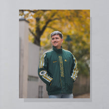 Lade das Bild in den Galerie-Viewer, Starter Jacke &quot;Green Bay Packers/ Robert&quot; 90er, grün, L

