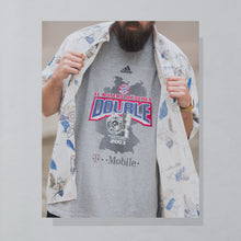 Lade das Bild in den Galerie-Viewer, Adidas T-Shirt "Double FC Bayern München" 2003, grau, XL
