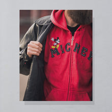 Lade das Bild in den Galerie-Viewer, Jacke &quot;echtes Leder&quot; 90er, schwarz, XL
