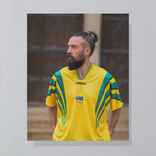 Lade das Bild in den Galerie-Viewer, Adidas Trikot "Australien Olympia" 1996 Made in Australia, gelb, XL (tagged M)

