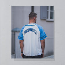 Lade das Bild in den Galerie-Viewer, Starter Trikot &quot;North Carolina Tar Heels&quot; 90er, weiß/blau, XL
