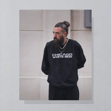 Lade das Bild in den Galerie-Viewer, Nike Team Windbreaker/Sweater &quot;Chicago White Sox&quot; 00er, schwarz, XXL
