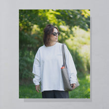 Lade das Bild in den Galerie-Viewer, Nike Tasche Y2K 2000er, grau/grün
