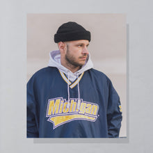 Lade das Bild in den Galerie-Viewer, Starter Windbreaker &quot;Michigan Wolverines&quot; 90er, blau, M sehr breit
