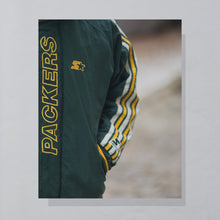 Lade das Bild in den Galerie-Viewer, Starter Jacke &quot;Green Bay Packers/ Robert&quot; 90er, grün, L
