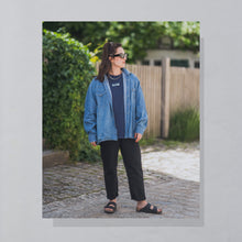 Lade das Bild in den Galerie-Viewer, Cavenline Jeanshemd 90er, blau, XL/XXL
