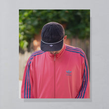 Lade das Bild in den Galerie-Viewer, Adidas Trainingsjacke 90er, pink/rot, L/XL
